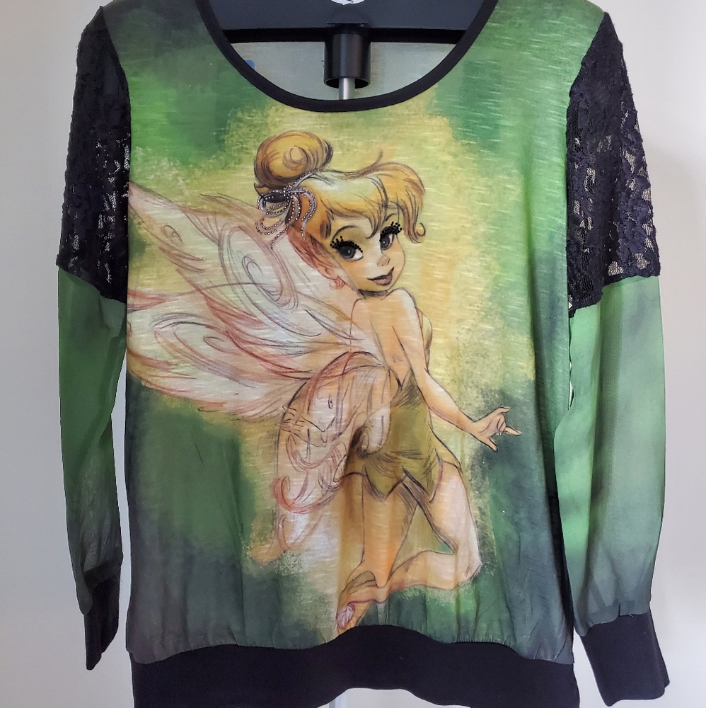 Disney Parks Tinkerbell Top